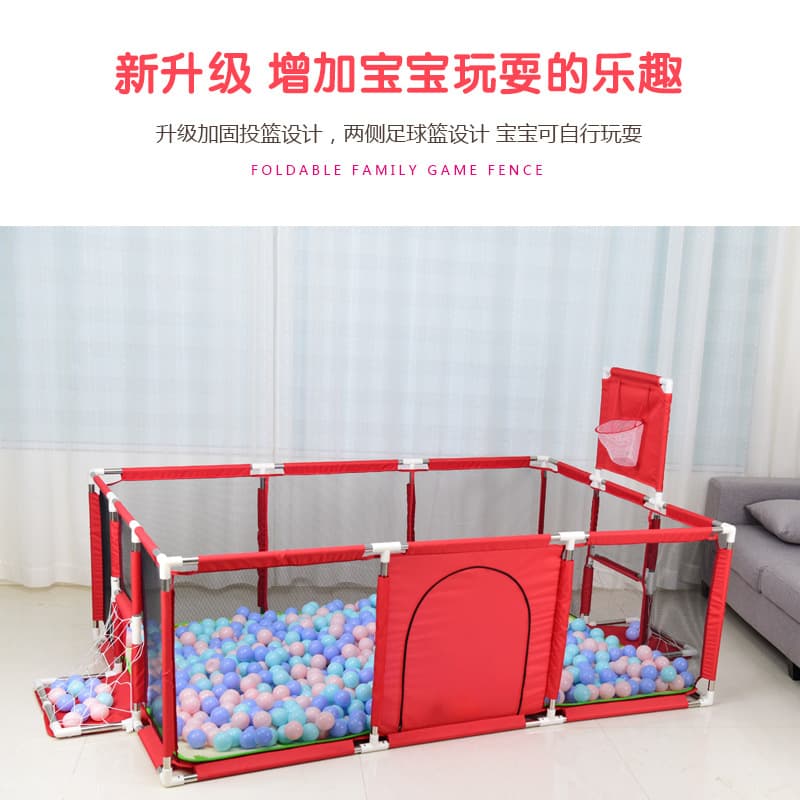 Children's rectangular fence for baby for early age for crawling, playpen 3