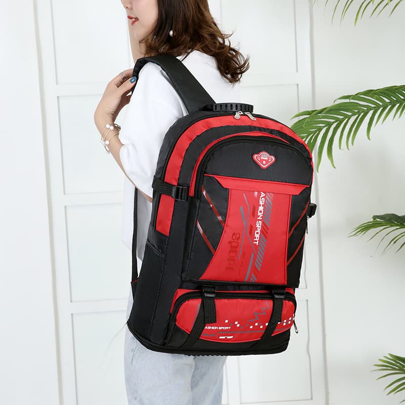 Big capacious wear-resistant sports backpack, luggage travel bag for men and women 4