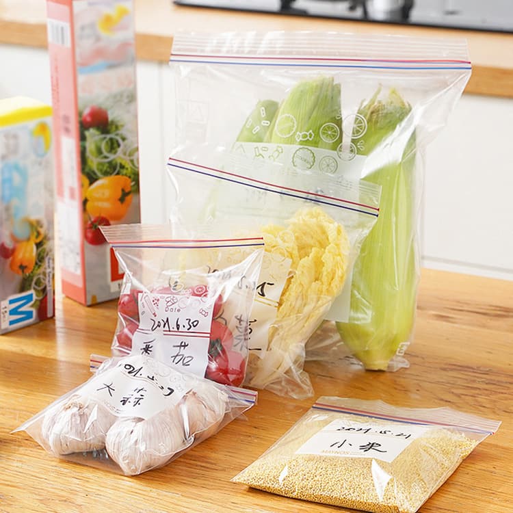 Milk storage container for home use sealed, transparent pack, increased thickness 1