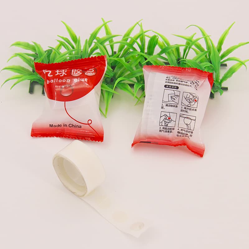Wedding celebration holiday decoration birthday party decoration seamless glue balloon glue dot stickers 100 dot dot film pack 3