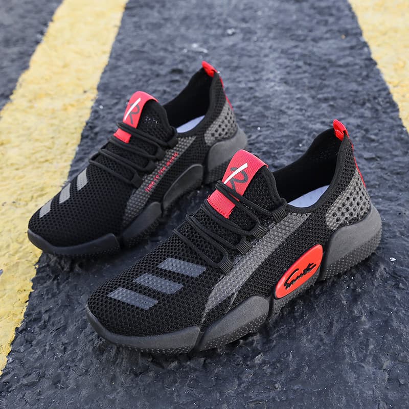 Travel canvas coconut trendy shoes Feiwei men's running shoes 2026 summer casual sports shoes men's sneakers 2