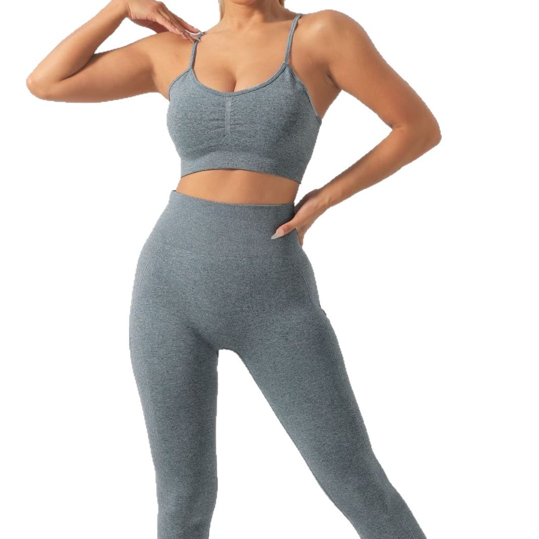 Summer breathable elastic long overall for gym, trousers, yoga clothing, leggings, tight, for running 5