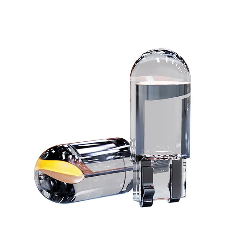 T10 width indicator light 12v license plate light cob high brightness w5w integrated reading light motorcycle car tail light bulb modified led 5