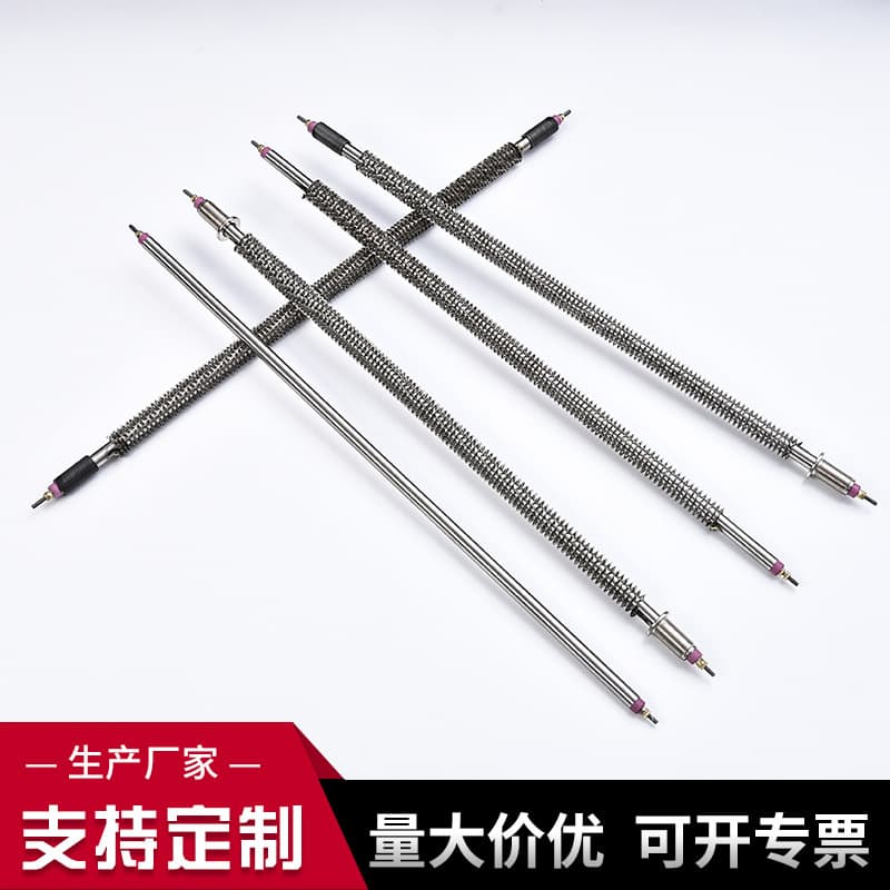 Stainless steel direct 220V heating tube heat pipe air dry burning sheet heating rod three -phase electric heating pipe 380V 3