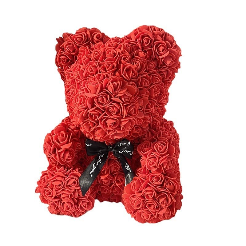 Preserved flower unicorn PE foam rose bear cross New Year Valentine's Day girlfriend best friend graduates day gift 5
