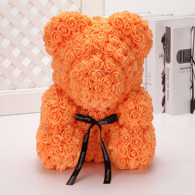 Preserved flower unicorn PE foam rose bear cross New Year Valentine's Day girlfriend best friend graduates day gift 8
