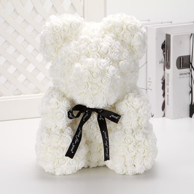 Preserved flower unicorn PE foam rose bear cross New Year Valentine's Day girlfriend best friend graduates day gift 9