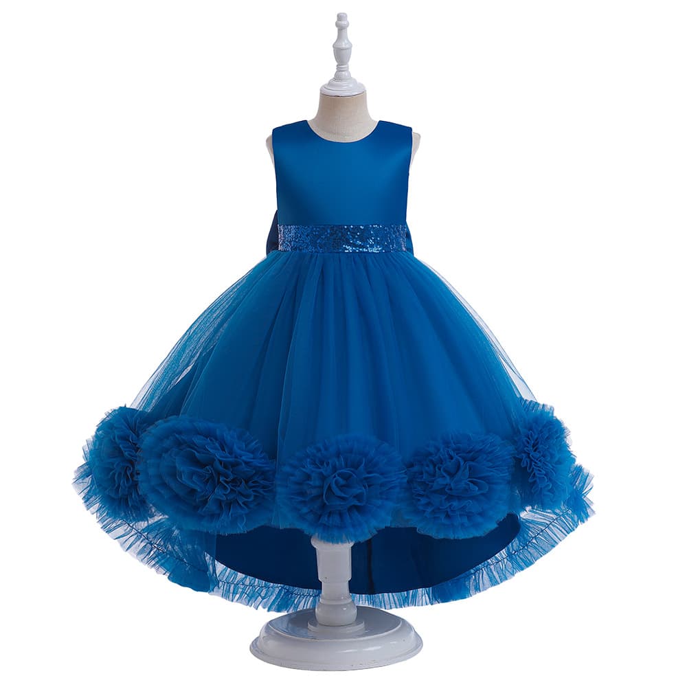 (Wholesale), small princess costume, wedding dress, evening dress, tulle 3