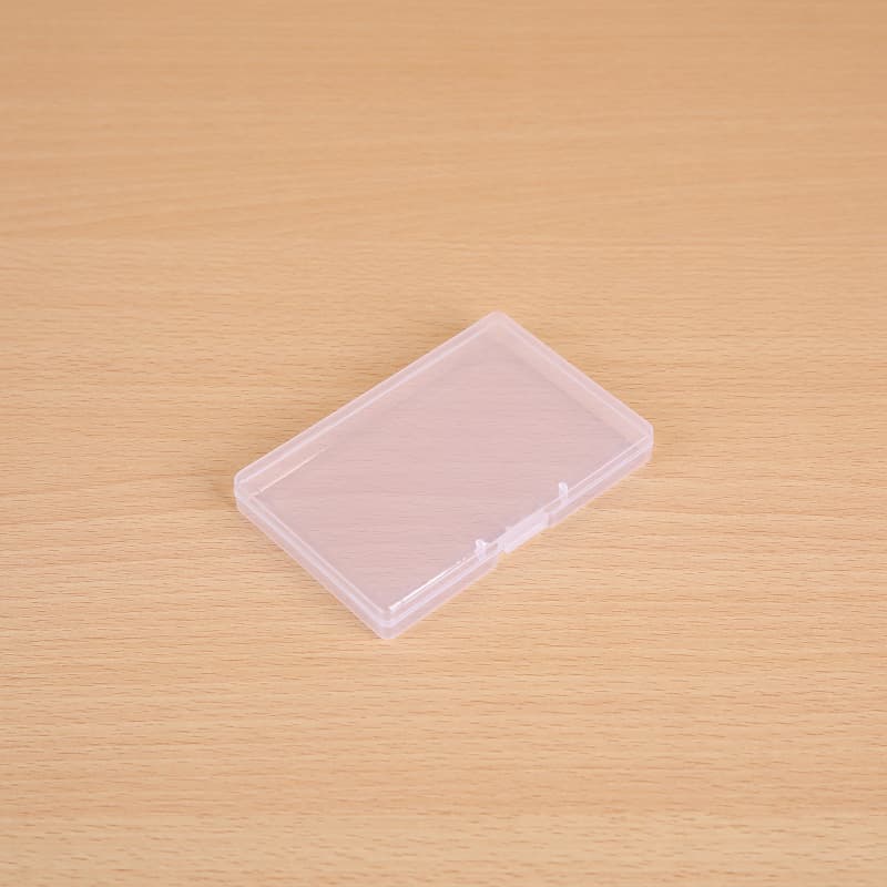 Transparent plastic false eyelashes, sponge, cards for business cards, storage box 1