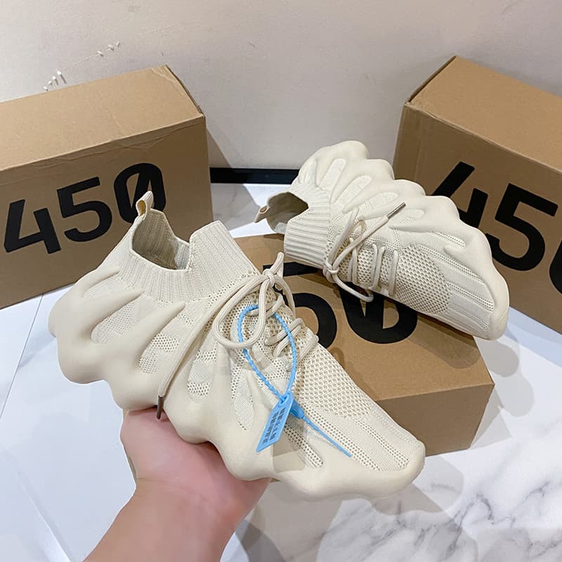 Socks, fashionable comfortable footwear, sports casual footwear for leisure, running sneakers, for beloved, made with flyknit technology, summer 2026, Korean style 4