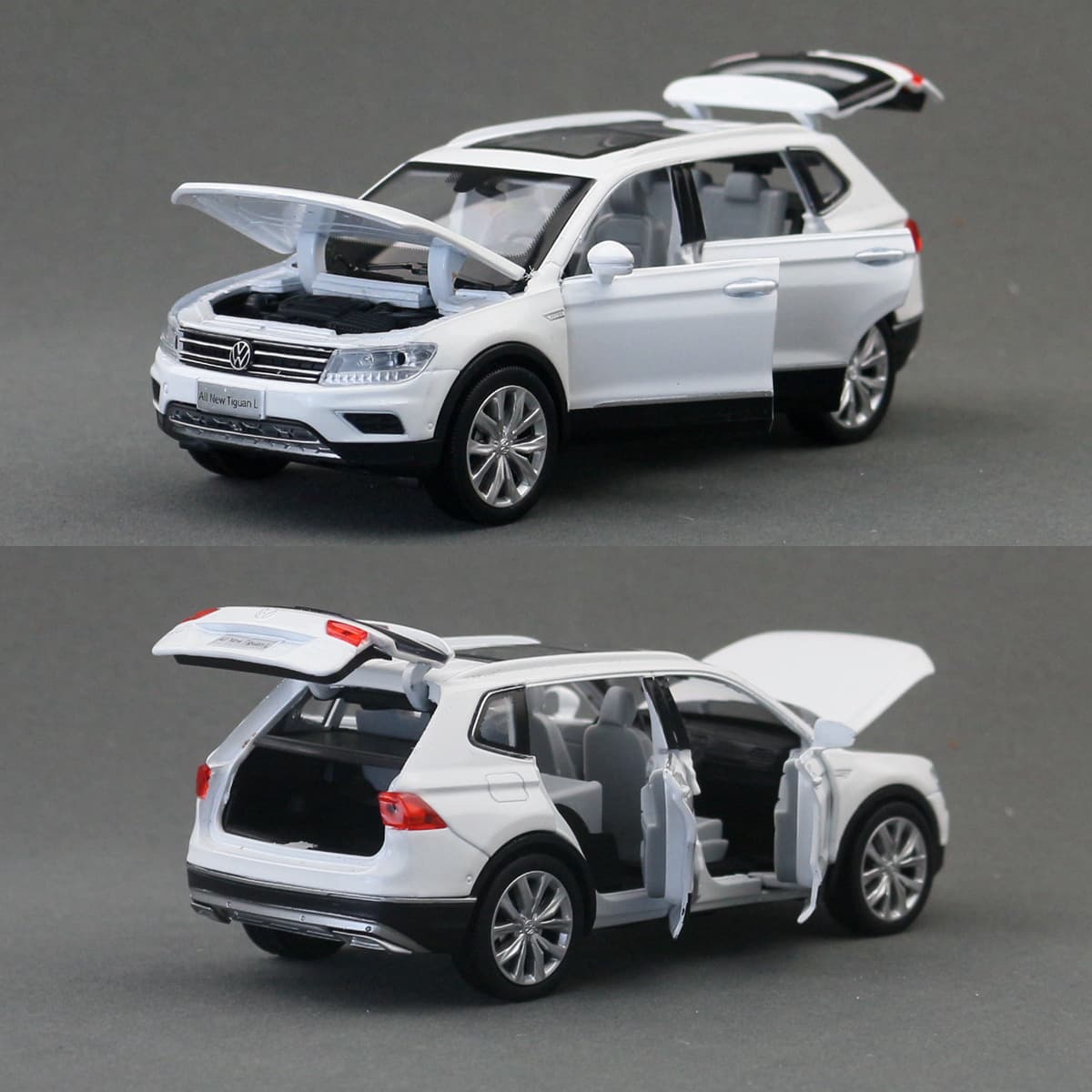 Warrior, toy car, car model with light music, scale 1:32 2