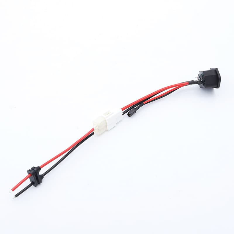 Customized automotive wiring harness processing, household appliances, electronic male and female docking terminal wires, automotive connection automotive wiring harnesses 4