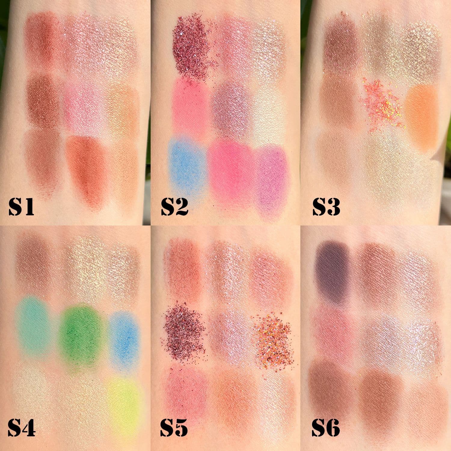 (Cross-border trading), multicoloured eyeshadow palette, 9 colors, with your logo imprint, no smudge 3