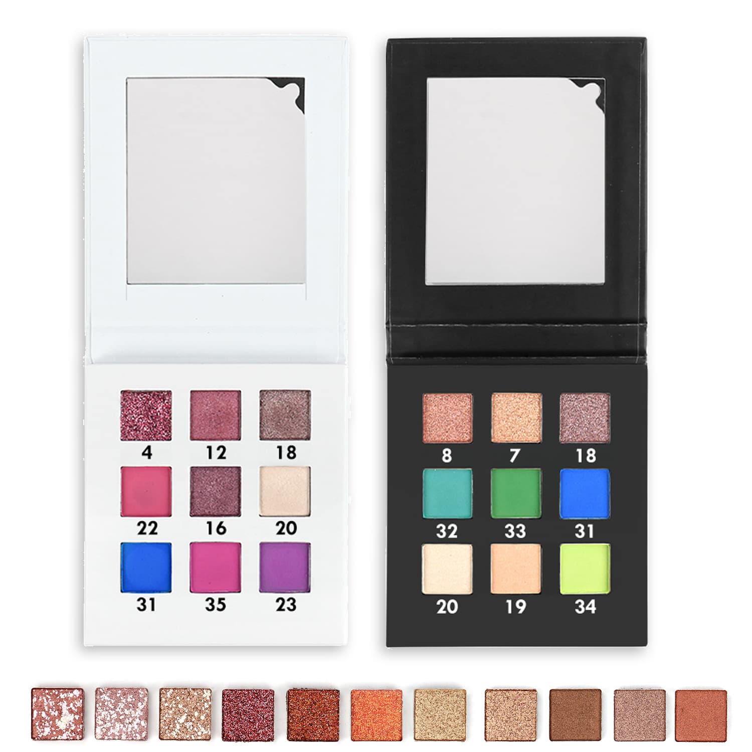 (Cross-border trading), multicoloured eyeshadow palette, 9 colors, with your logo imprint, no smudge 1