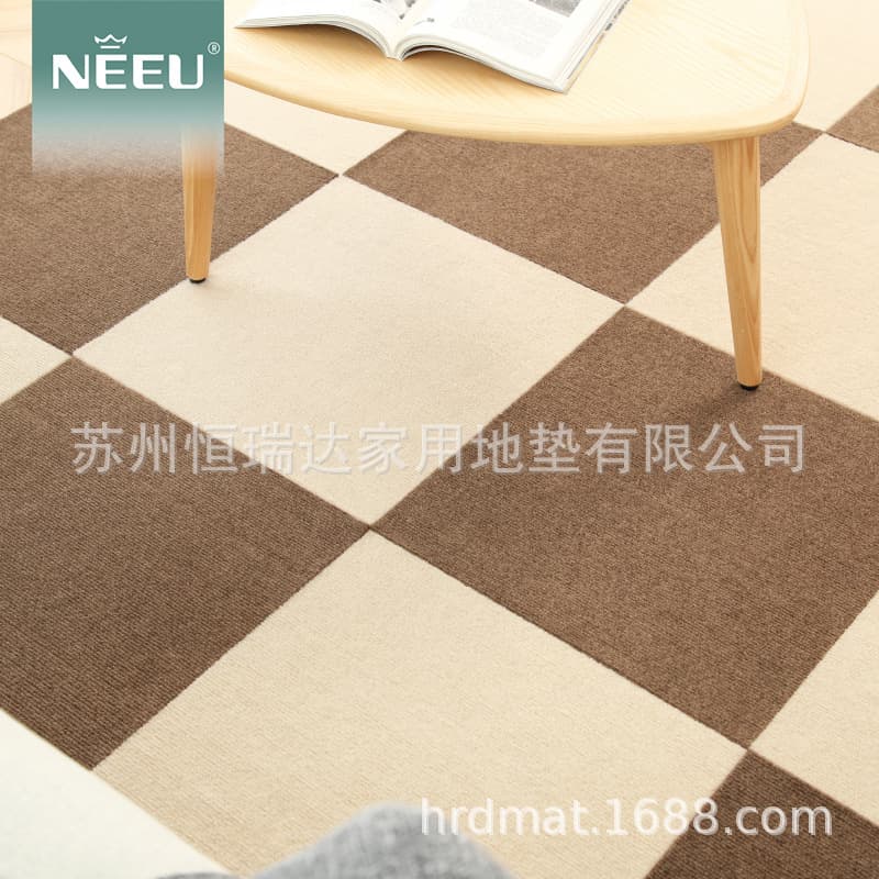 Self-adhesive modern wear-resistant carpet for living room, style 2