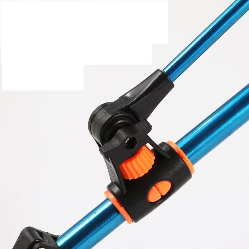 Metal bold fish rod bracket dual -use fishing bracket fishing land plug -in shooting table bracket fishing supplies wholesale 2