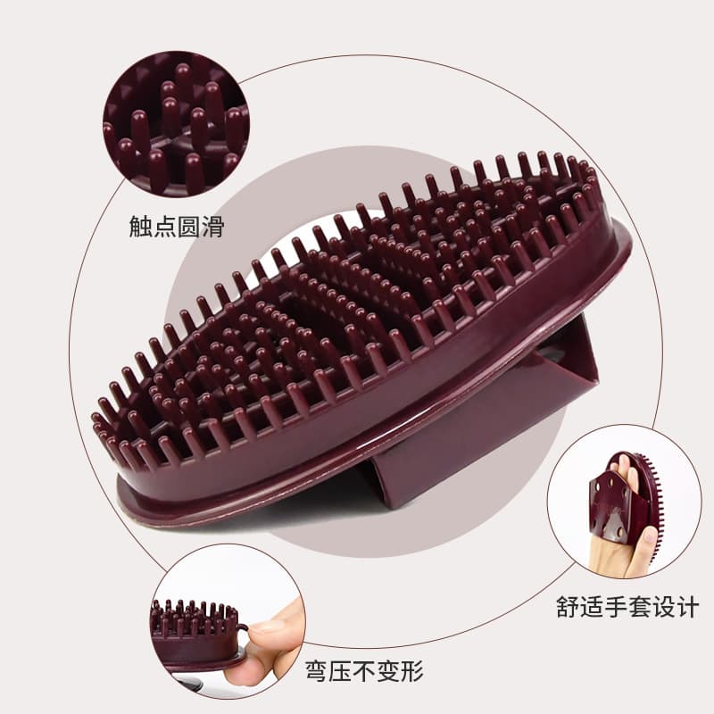 Meridian brush body massage five elements brushing essential oil health massage brush head massage brush fitting body magic scorpion brush 3