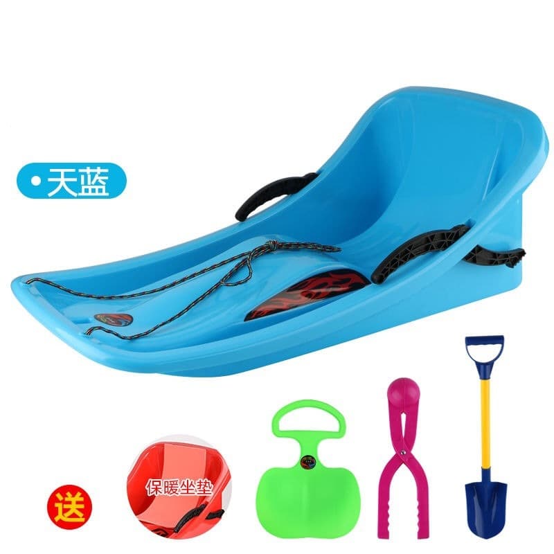 Slide grass Children with thick wear -resistant sled car sample adult sandboard landslide landslide double skiing board 4