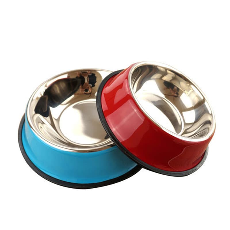 Amazon pet supplies stainless steel dog bowl cat bowl dog bowl stainless steel pet bowl cat food basin dog food basin 3