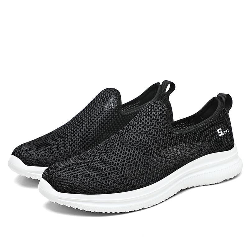 Mesh espadrilles, running sneakers, breathable shoes made of mesh, plus size, made with flyknit technology 5