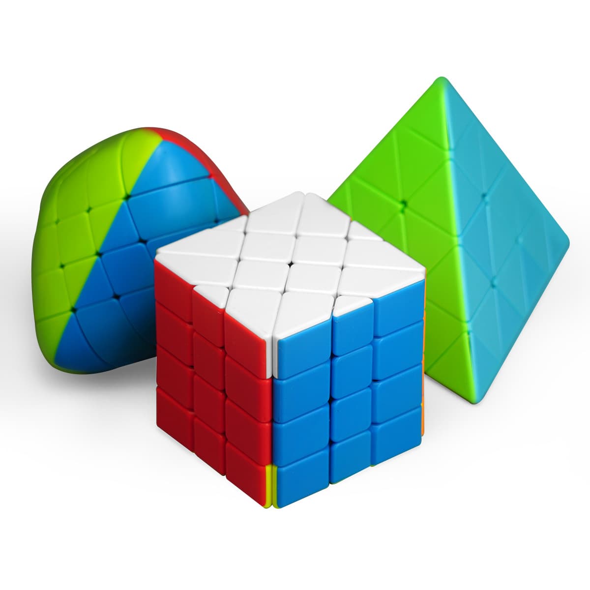 Smart Puzzle Toys - Pyramid, Dinosaur, Rubik's Cube 1