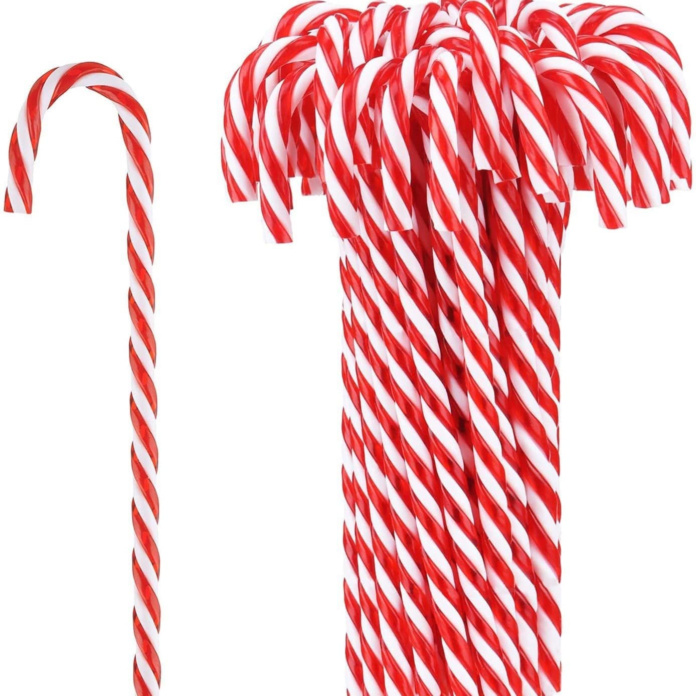 Cross -border wholesale new Christmas tree decoration acrylic crutches Christmas decoration Christmas gift home decoration 4