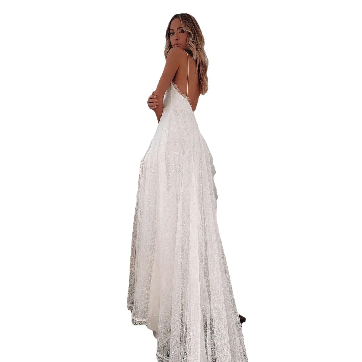(Cross-border trading), sexy wedding dress, evening dress, European style, Amazon, lifting effect 5