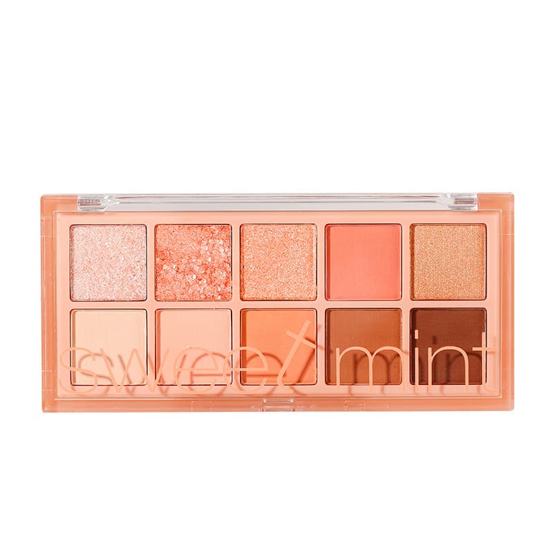 Makeup primer, matte eyeshadow palette for students, eye shadow, ten colors, for every day, natural makeup, earth tones 5