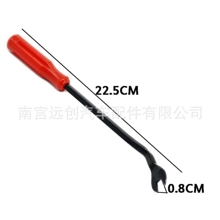 Plastic set, constructor, screwdriver, light panel, crowbar, 4 pieces 5