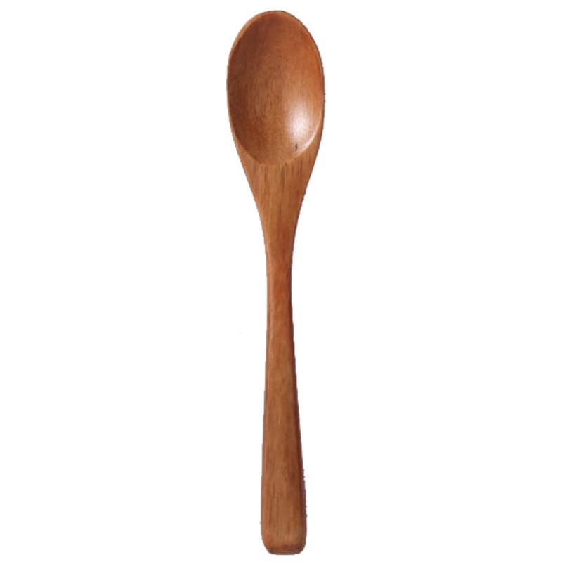 Wooden spoon from natural wood, coffee tableware engraved, custom-made, with your logo imprint 5