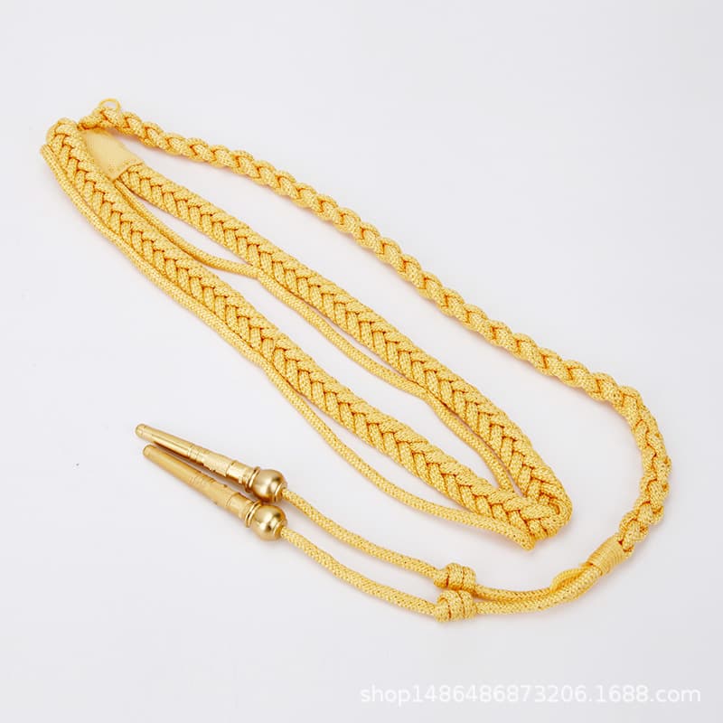 Yellow dress, metal accessory 2