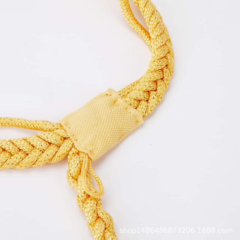 Yellow dress, metal accessory 4