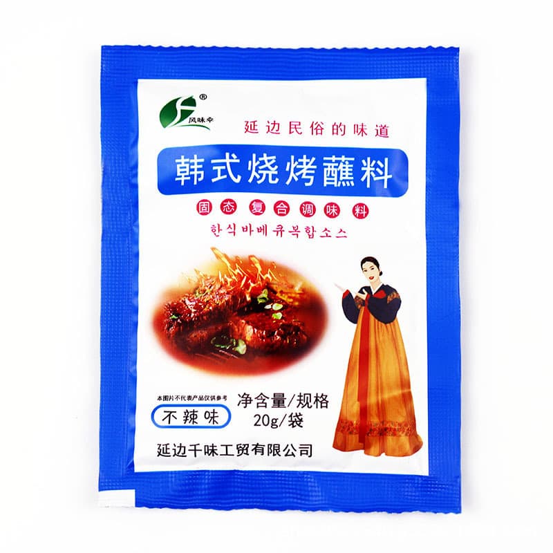 Barbeque ingredients Korean style barbecue dipping sauce multi-flavor optional skewers barbecue dipping marinade supply 3