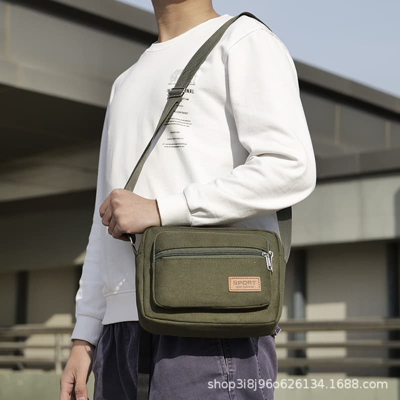 Wallet, shopping bag, bag strap, one-shoulder bag, men's style 2