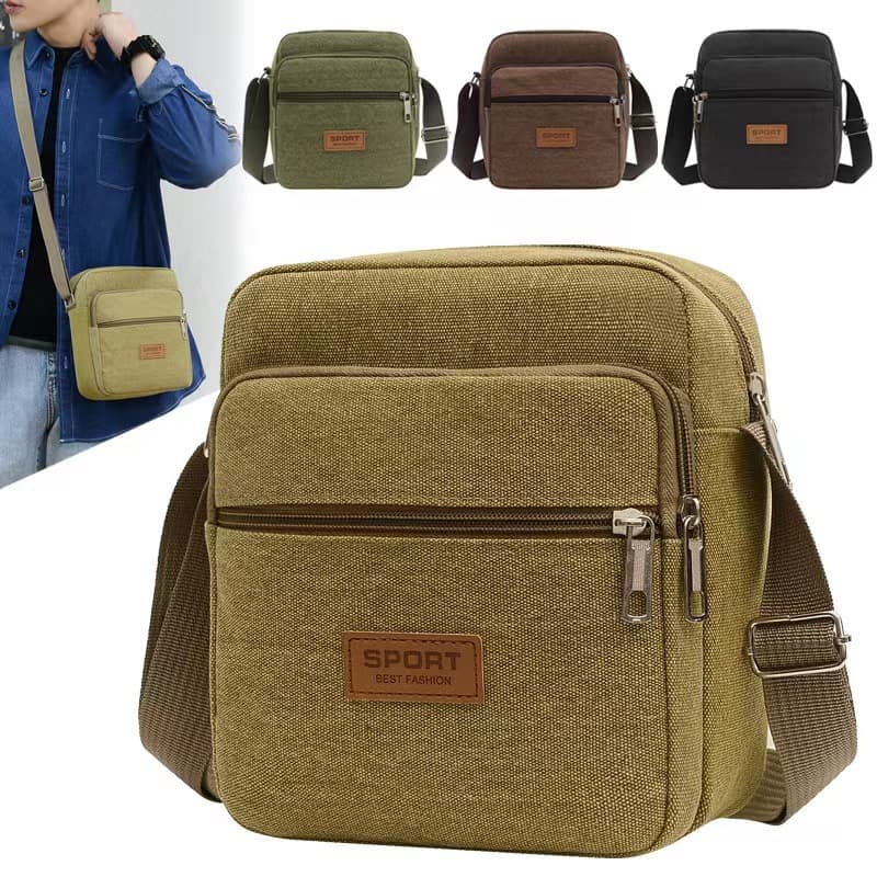 Wallet, shopping bag, bag strap, one-shoulder bag, men's style 4