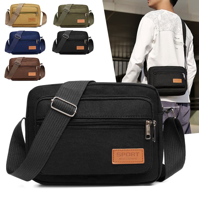 Wallet, shopping bag, bag strap, one-shoulder bag, men's style 1