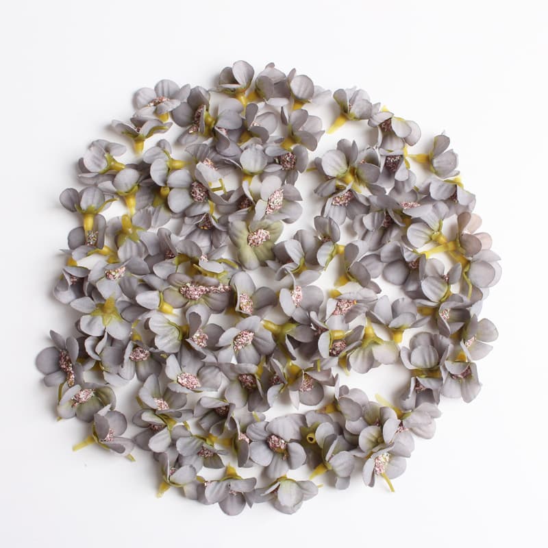 Multicoloured small accessories, decorative flowers, flowered, 2cm, home decor 2