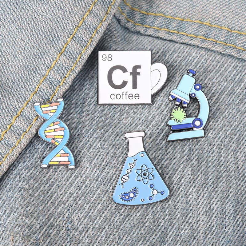 Creative chemical metal poster, brooch, pack, (Physicals) 2