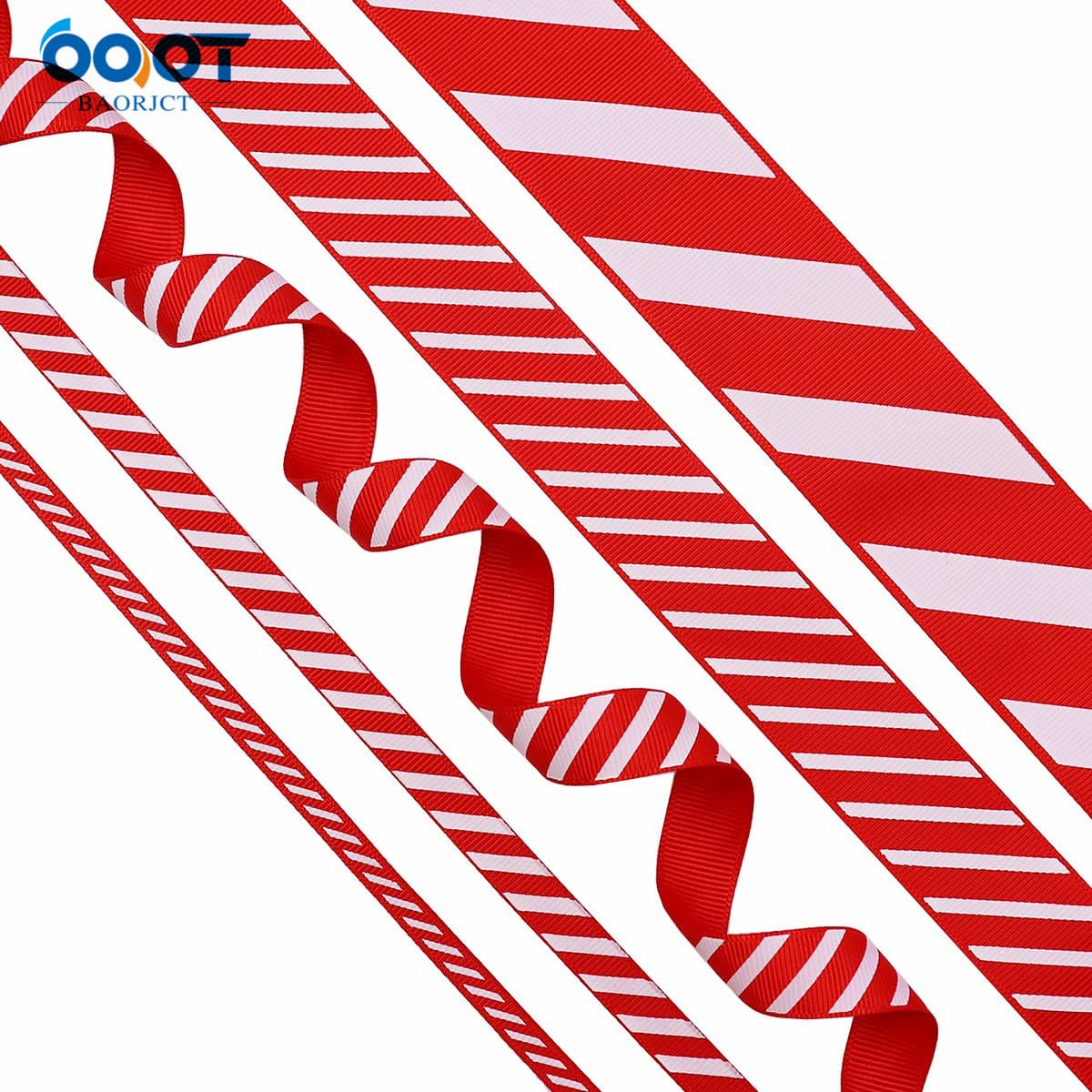 Christmas oblique thread ribbon ribbon ribbon ribbon gift box packaging ribbon festive scene decoration 2