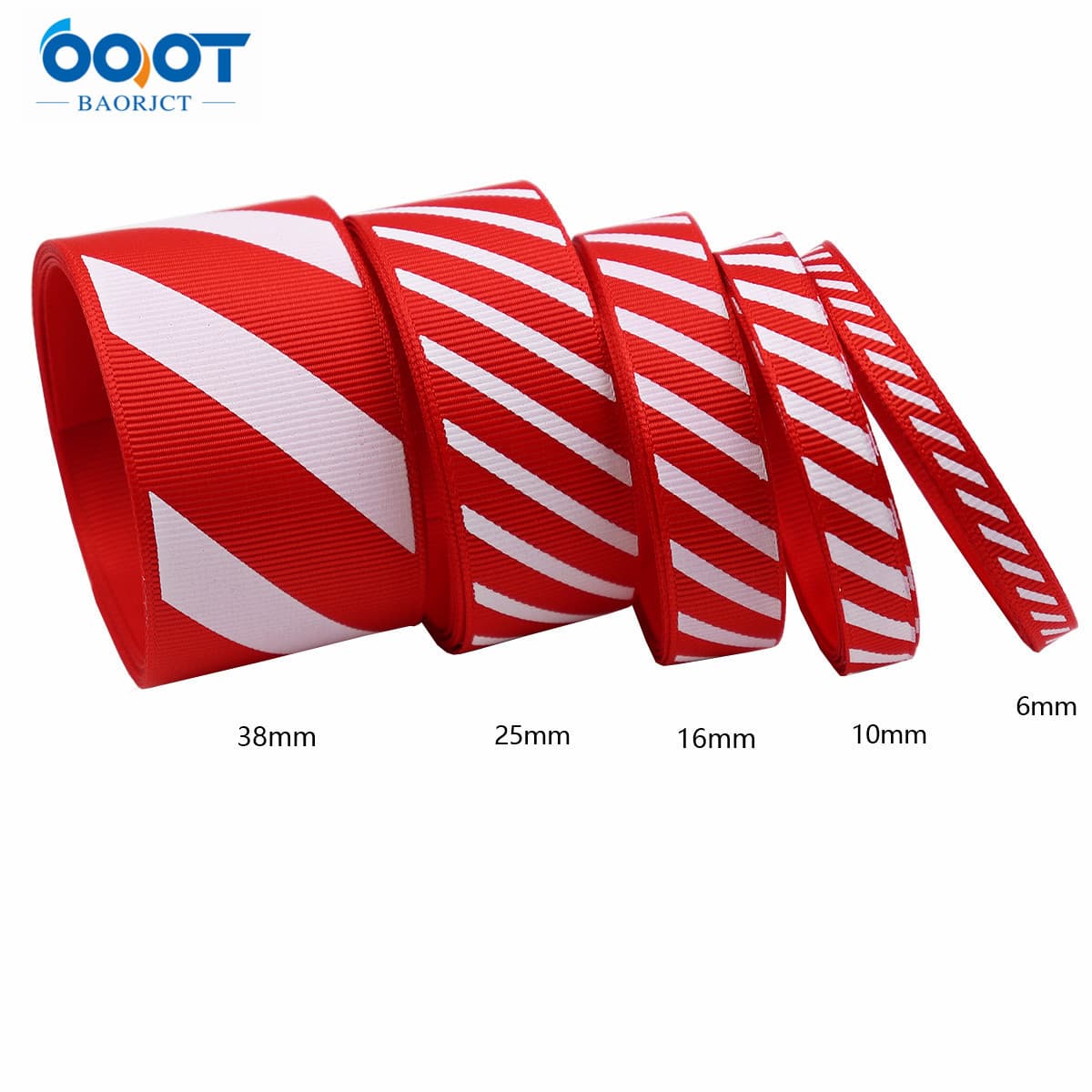Christmas oblique thread ribbon ribbon ribbon ribbon gift box packaging ribbon festive scene decoration 4