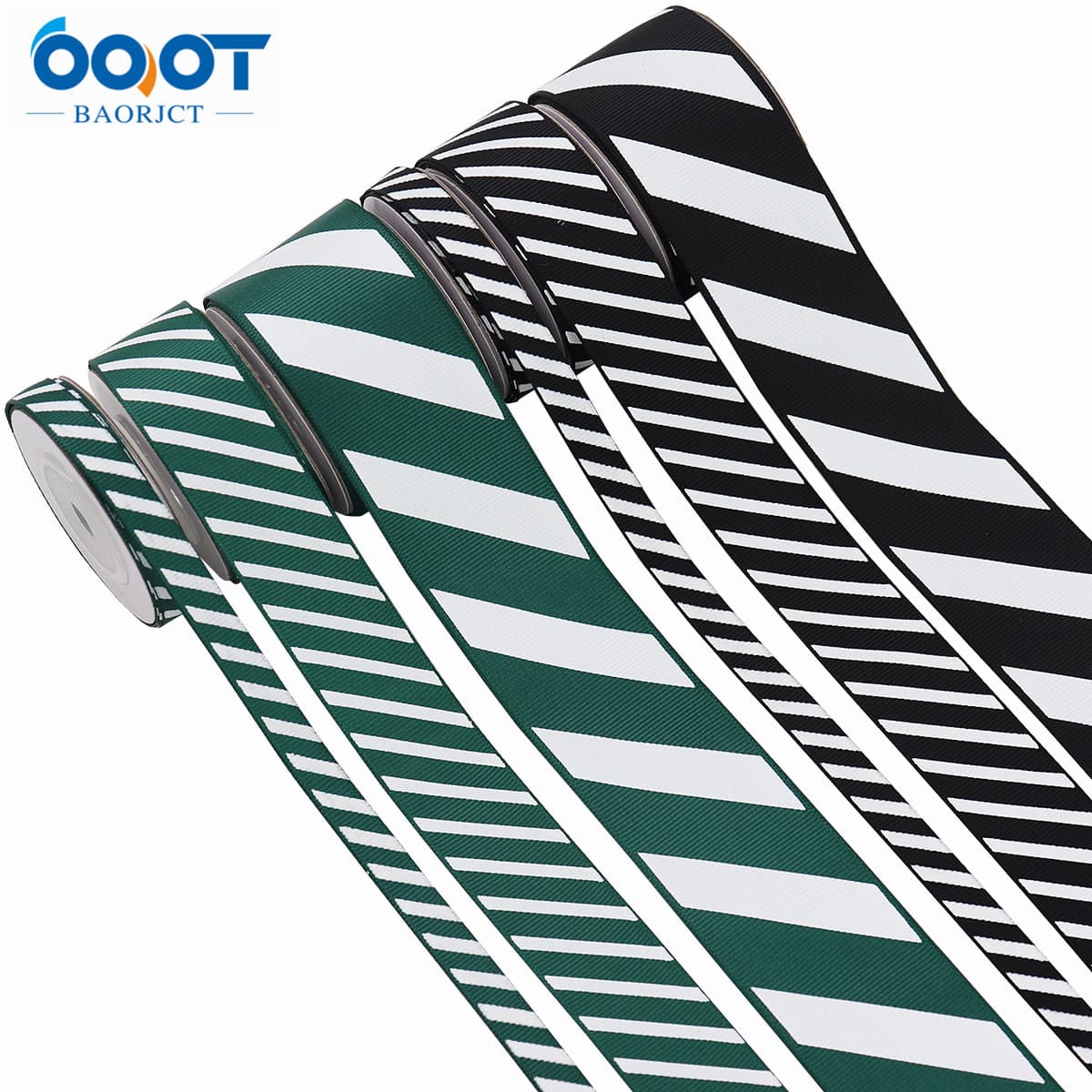 Christmas oblique thread ribbon ribbon ribbon ribbon gift box packaging ribbon festive scene decoration 5