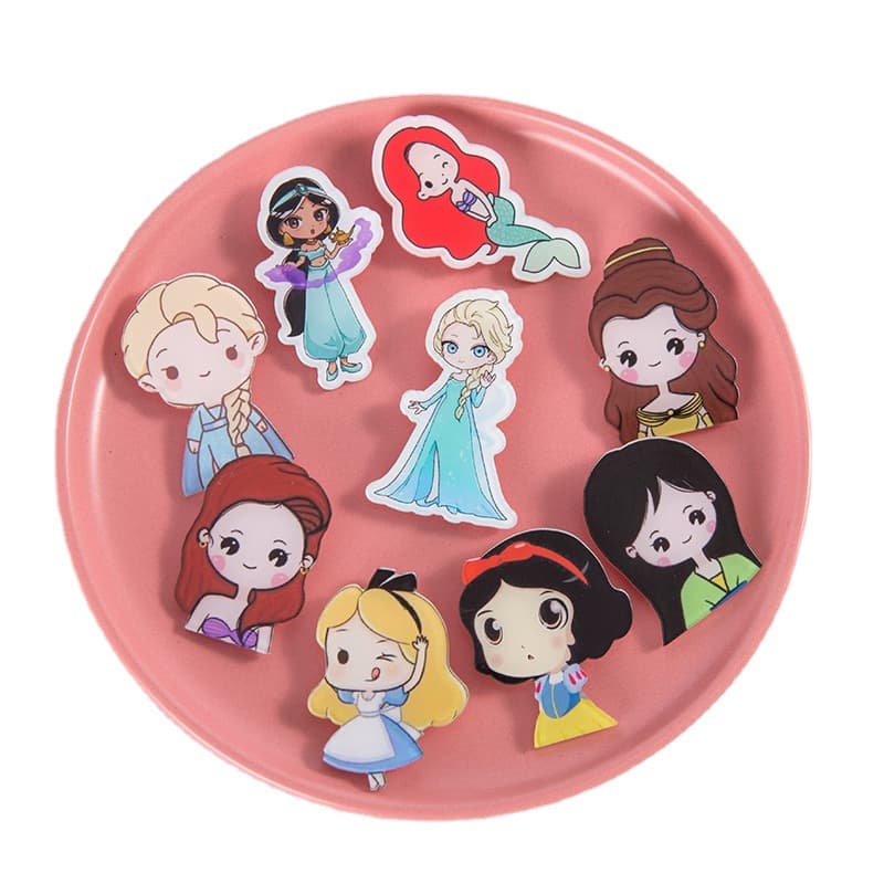 Brand cute children's cartoon brooch, pin, backpack accessory, badge 5