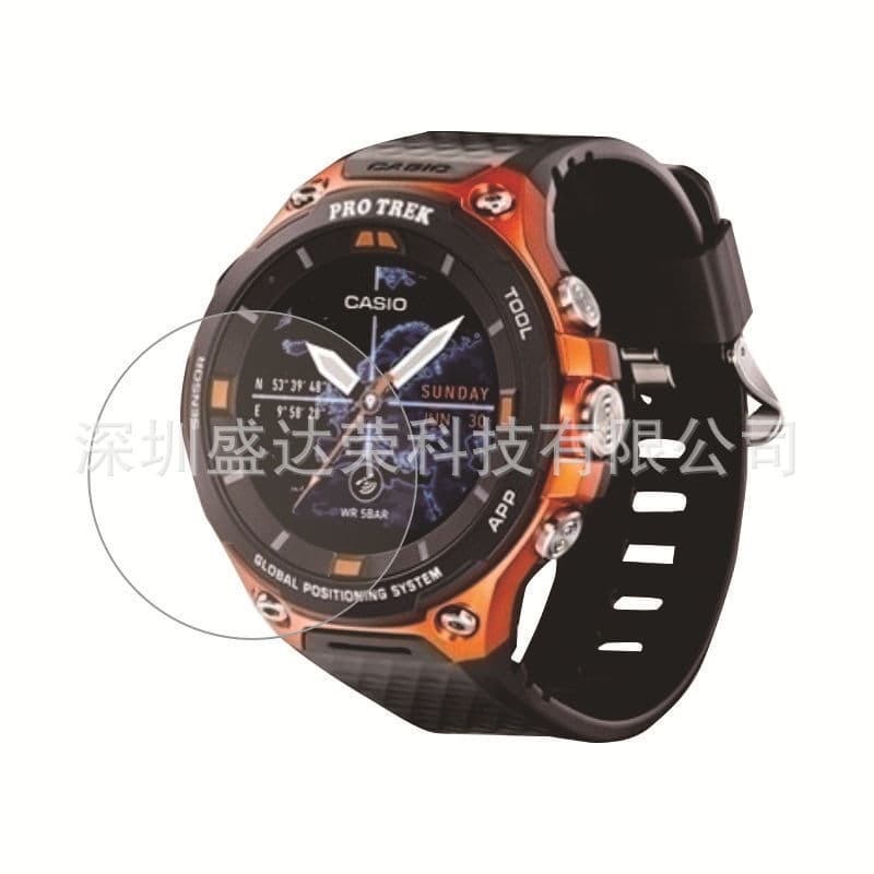 [适用于卡西欧Pro-Trek钢化膜手表膜 G-SHOCK玻璃膜 GA100膜TR770] 3