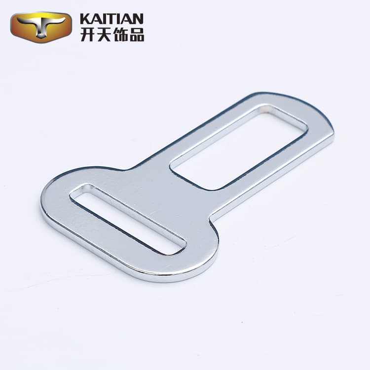 Factory wholesale traction buckle metal accessory Dog car insurance plug -in accessories pet 25mm metal buckle
