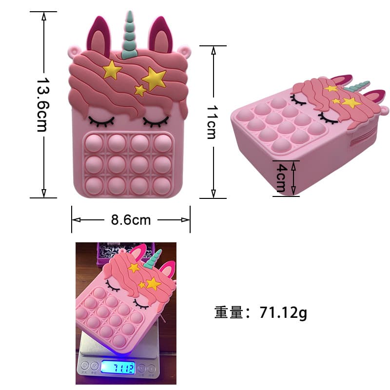 Cartoon wallet, one-shoulder bag, purse, phone case, small bag 2