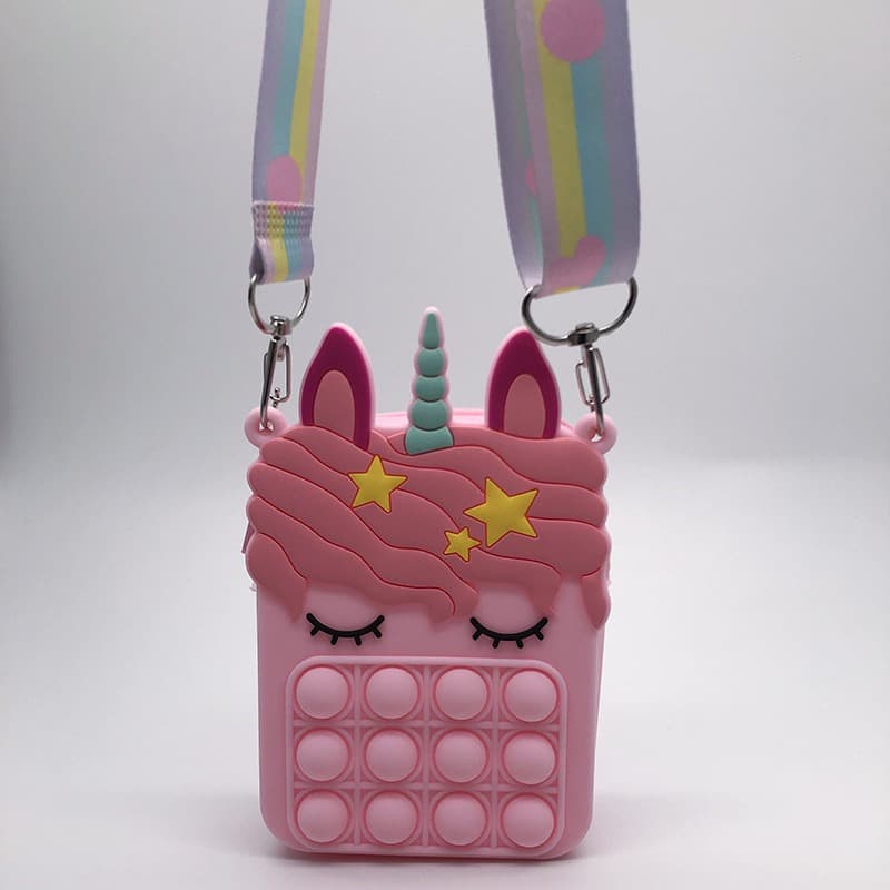 Cartoon wallet, one-shoulder bag, purse, phone case, small bag 4