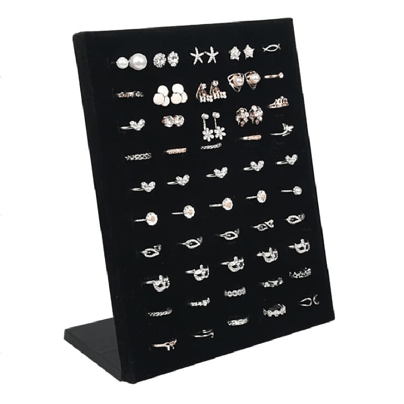 Earrings, stand, ring 1