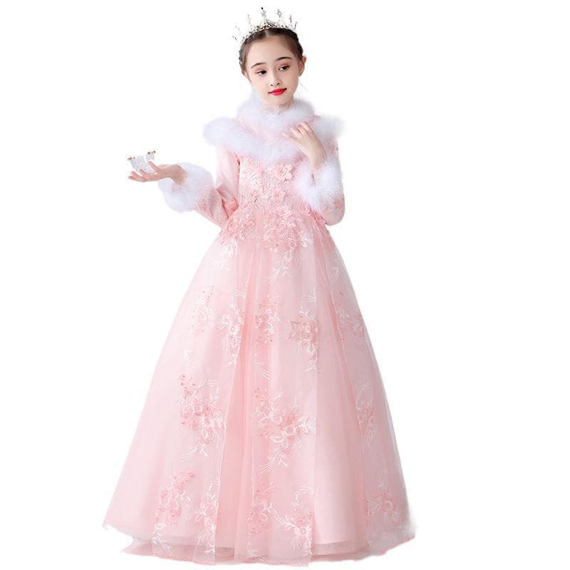 Children's fleece summer small princess costume, suit, for catwalk 5