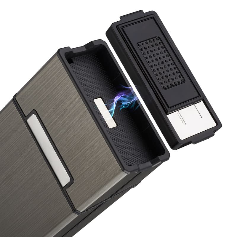 (Cross-border trading), lighter charging, removable electronic cigarette case 2