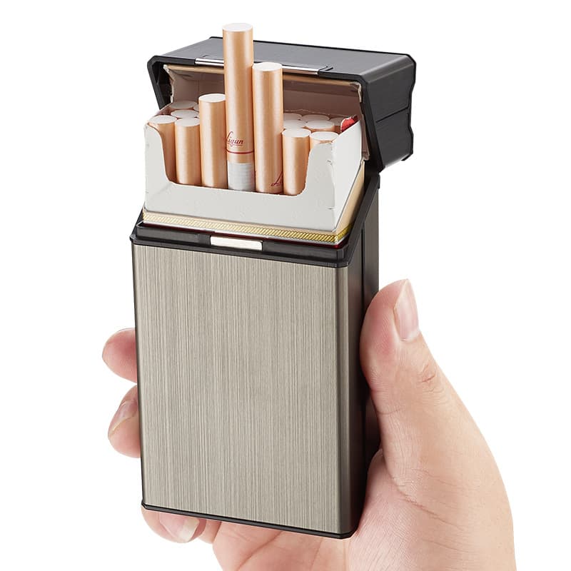 (Cross-border trading), lighter charging, removable electronic cigarette case 4